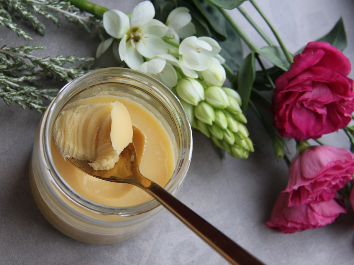 Bilona Cow Ghee — from above