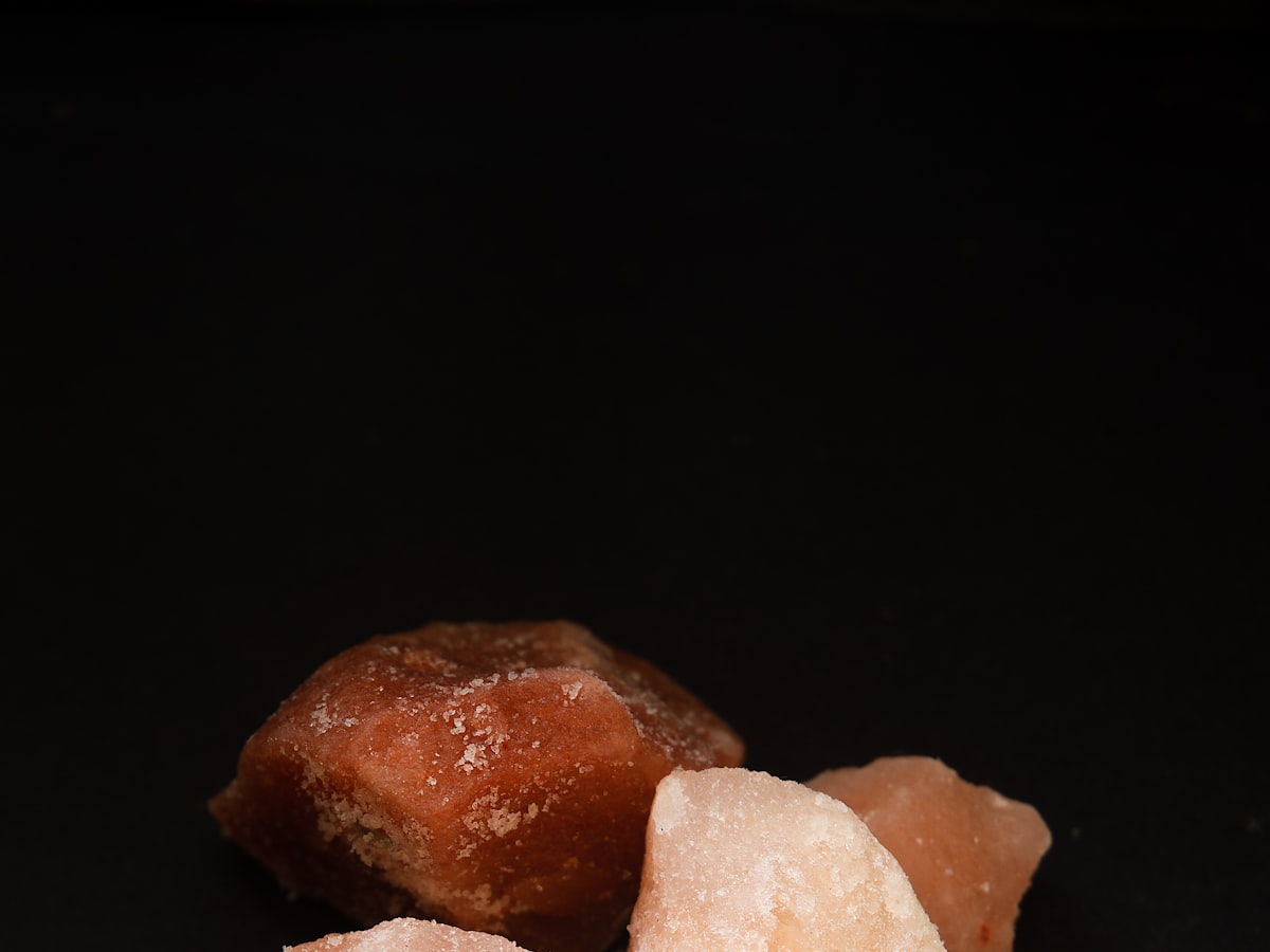 Himalayan Black Salt — from above